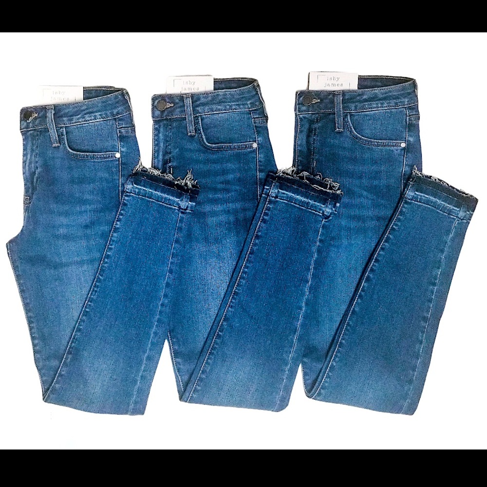 Just Black Denim Skinny Jeans (sizes 24-31)- medium blue